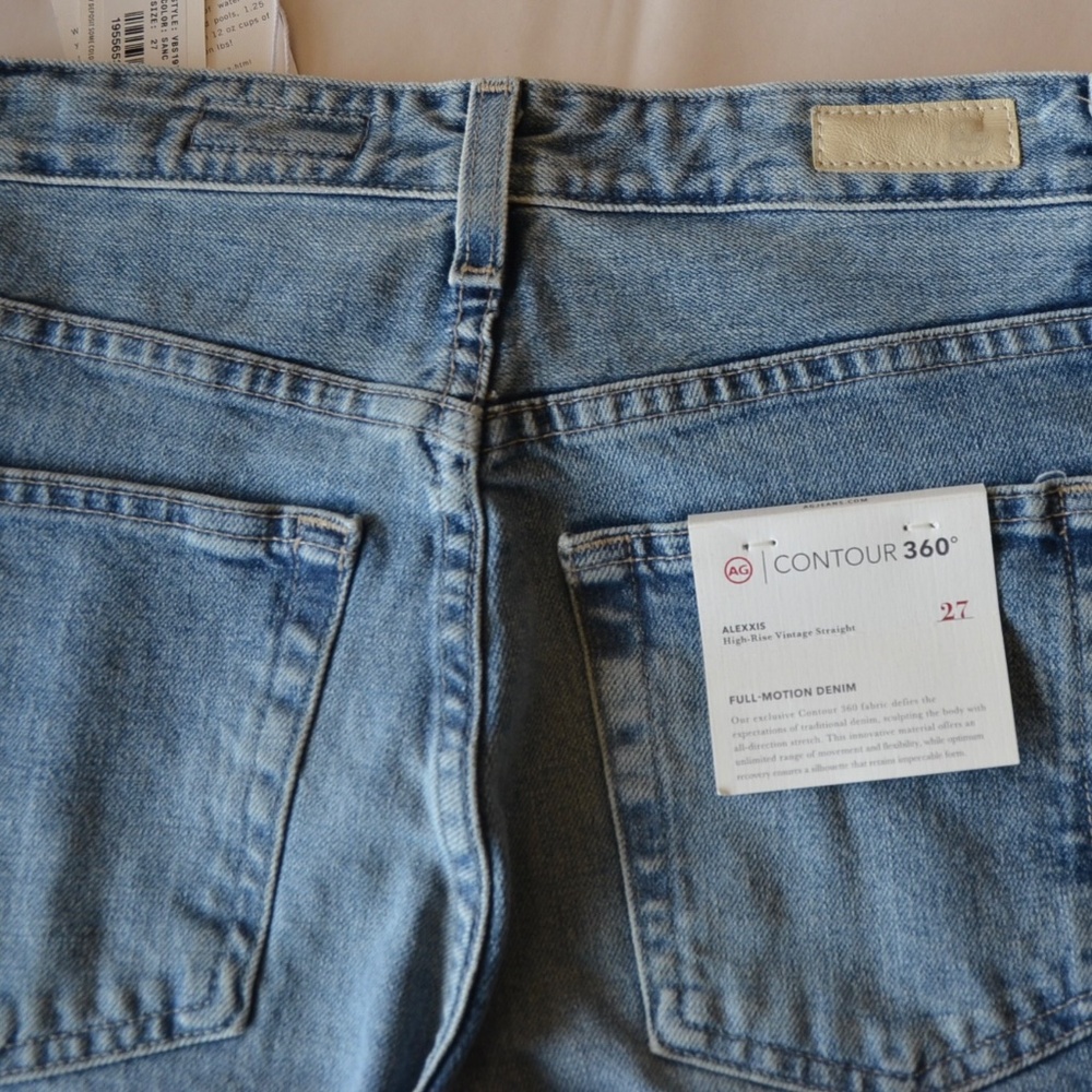 AG Alexxis Contour 360 Button Front Jeans NWT - Picture 6 of 12